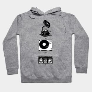 retro music Hoodie